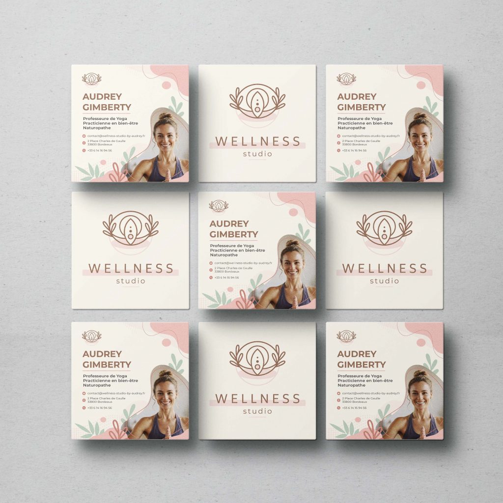 carte de visite yoga et naturopathie