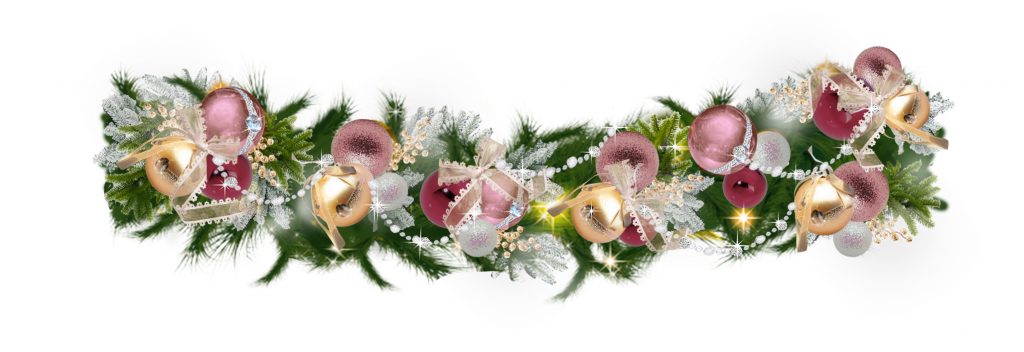 concept de guirlande de Noël au Disneyland Hôtel